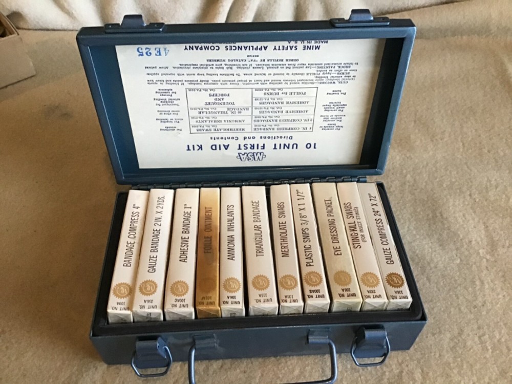 MSA Complete 10 Unit First Aid Kit