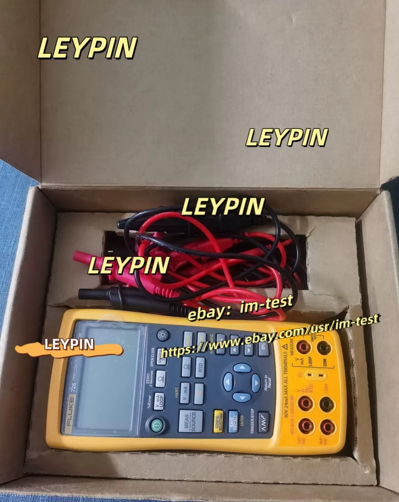 Fluke 726 multifunctional process calibrator/calibrator, functioning properly*im