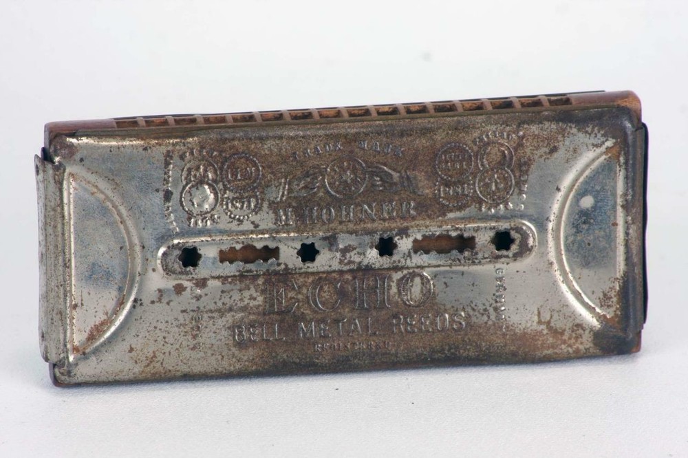 Vintage M. Hohner Echo Harmonica