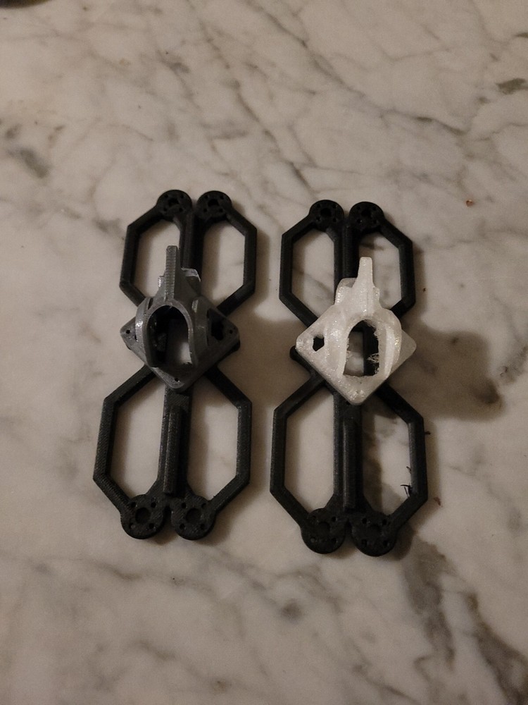 3D Printed Chinook 3" Quad Frame (2 PCS) by jaysonragasa