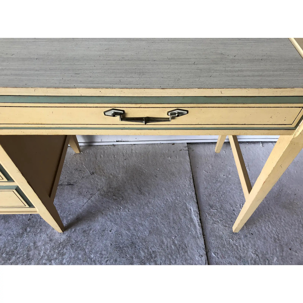 70's Vintage Regency Style Desk