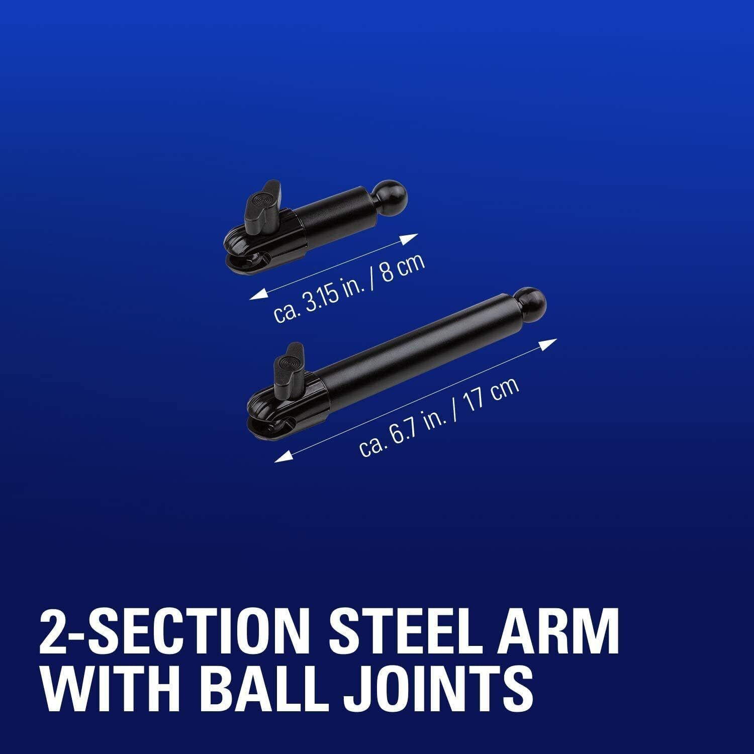 Elgato Flex Arm S 2-Section Articulated arm for Cameras, Lights and More