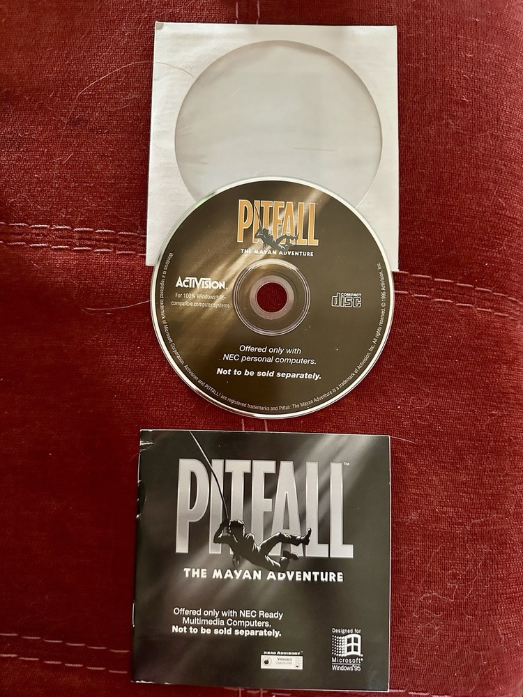 Vintage NEC Microsoft 95 Software CD bundle