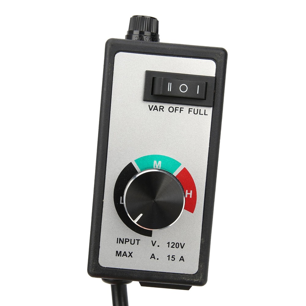 Fan Speed Controller Variable Adjuster Electronic 120V 1500W 15A US Plug 2 New