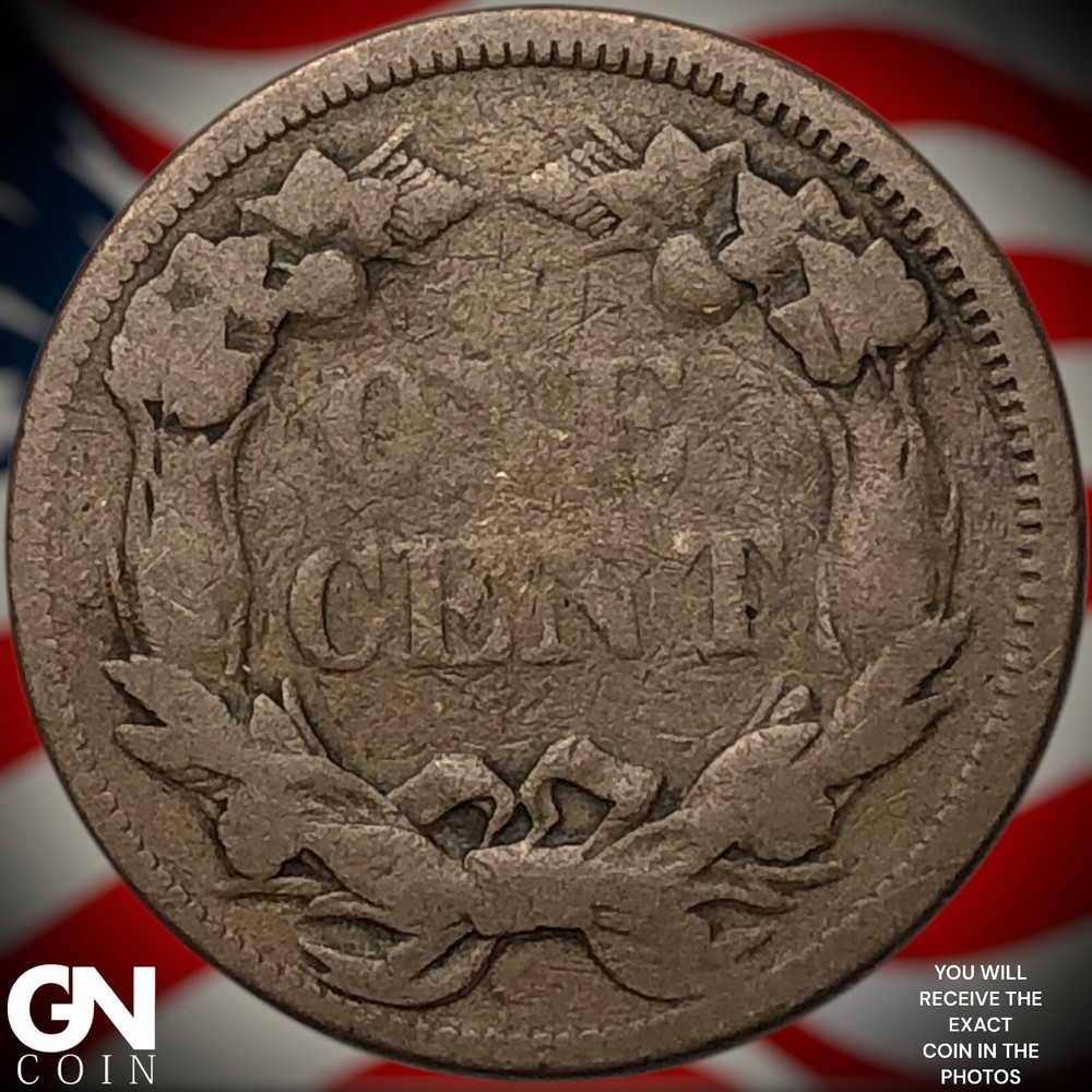 1858 Flying Eagle Cent Penny Y6872