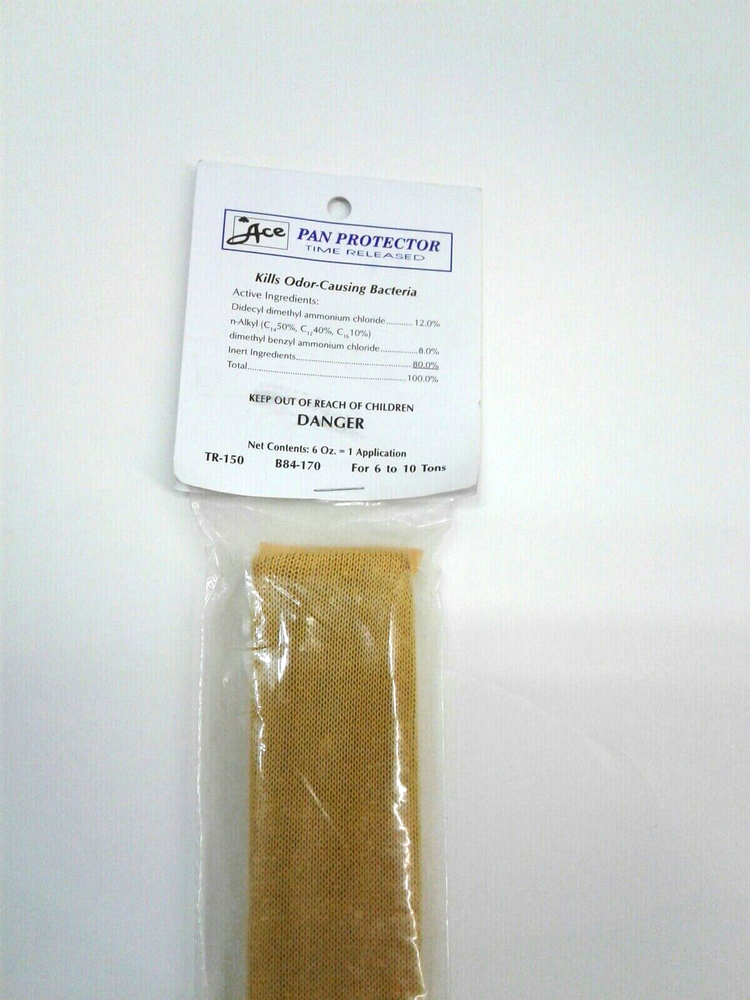 Ace TR-150 Pan Protector Time Released Kills Odor Causing Bacteria Treat 10 Tons