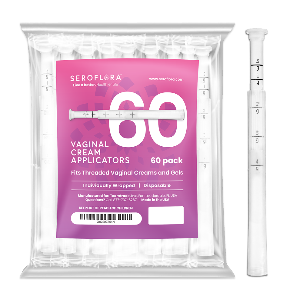 Disposable Vaginal Cream Applicators - Fits Premarin, Estrace, 60 packs
