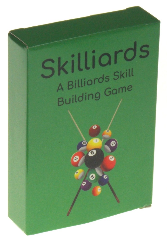 Skilliards Billiards Training Card System - Professional Pool Practice Drills...