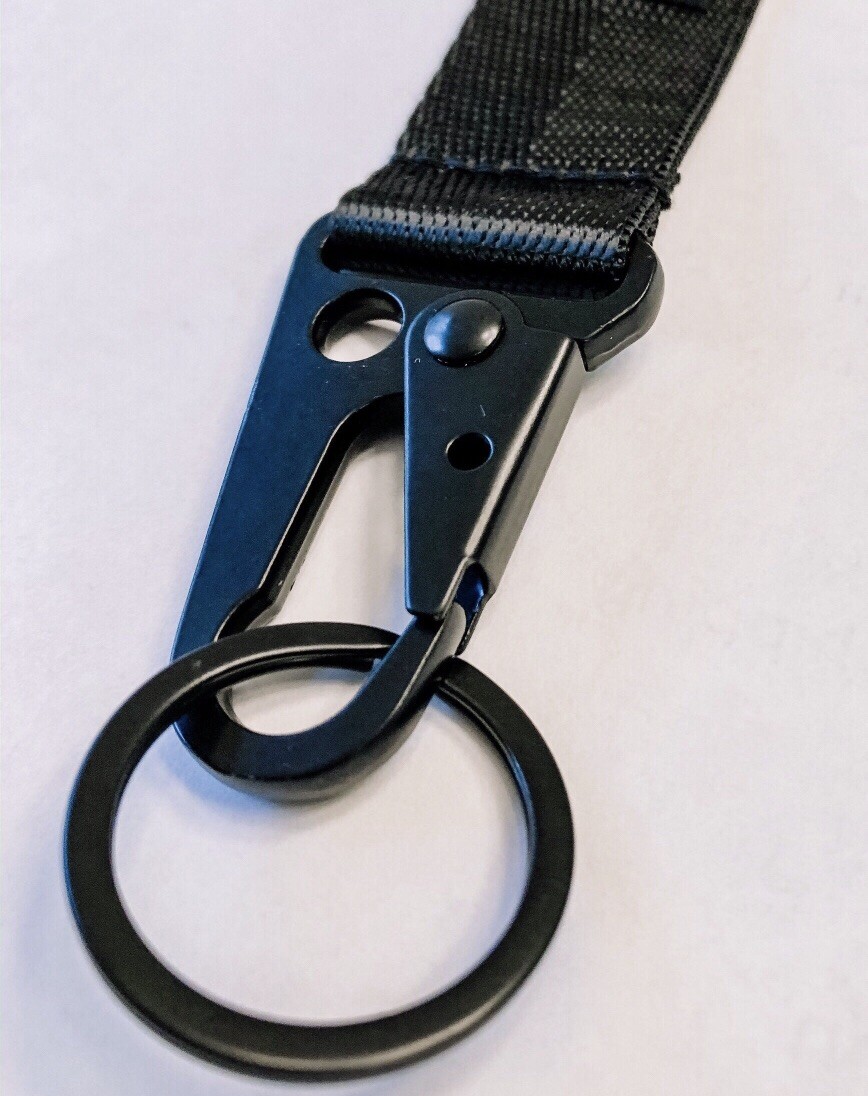 Black Red or Blue Nike Wrist Lanyard Keychain Free Shipping