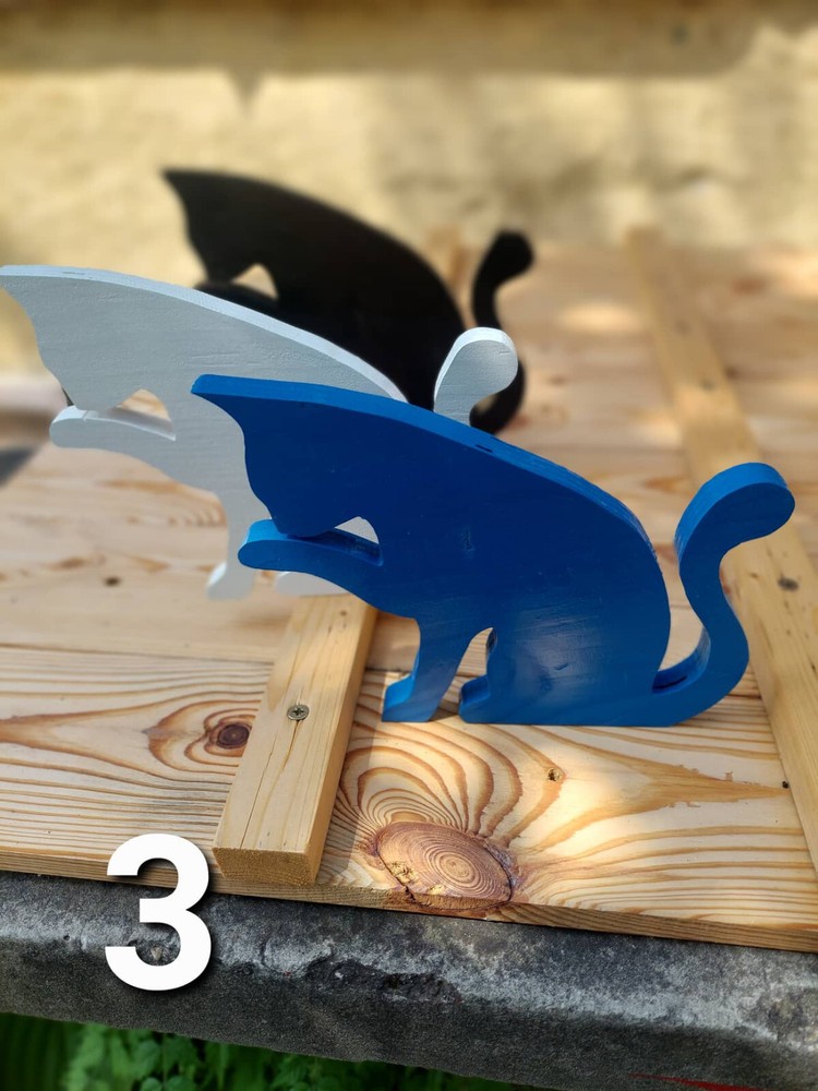 Wooden Cat