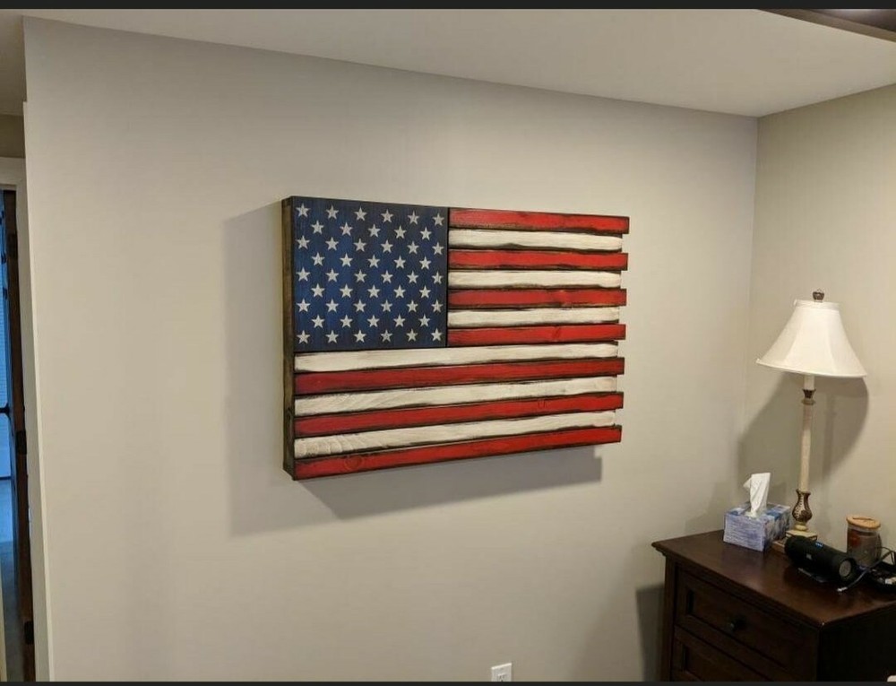 American Flag Gun Safe