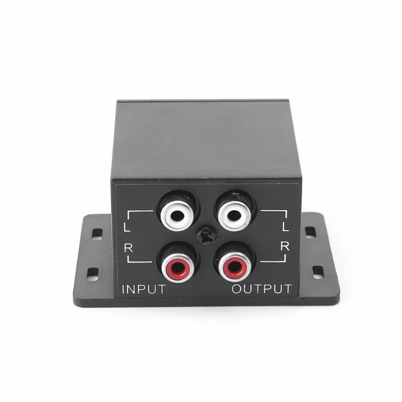 Car Audio Regulator Amplifier Bass Subwoofer Stereo Equalizer Controller 4 RCA