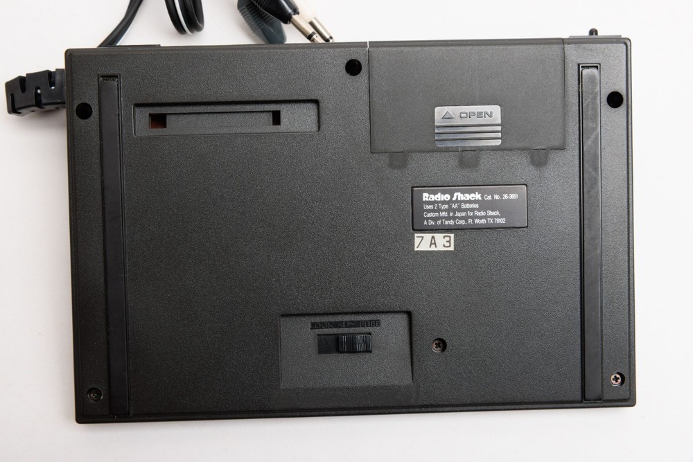 Radio Shack Tandy TRS-80 Pocket Computer PC-4 Cassette Interface