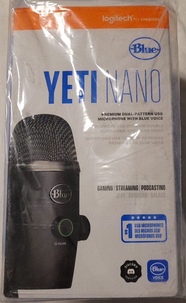 Logitech for Creators Blue Yeti Premium USB Gaming Microphone for Streaming