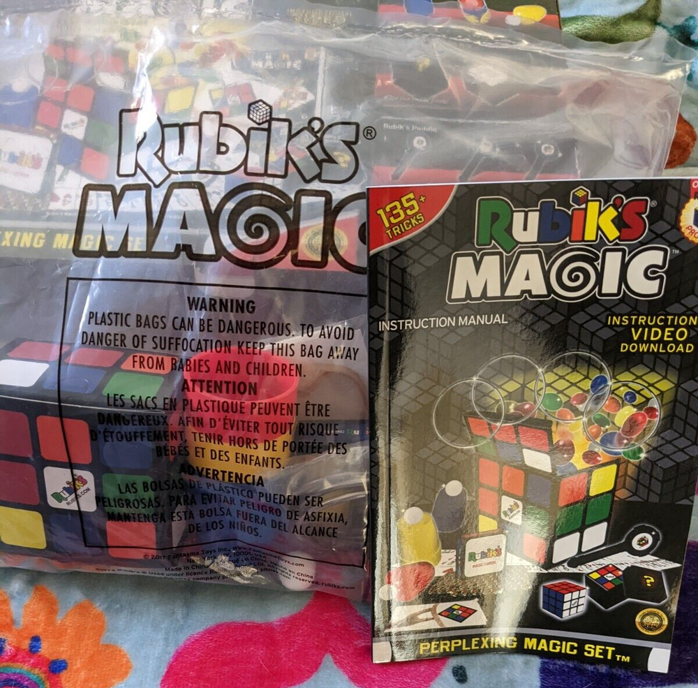 Fantasma Toys Rubik's Perplexing 135+ Magic Tricks Set