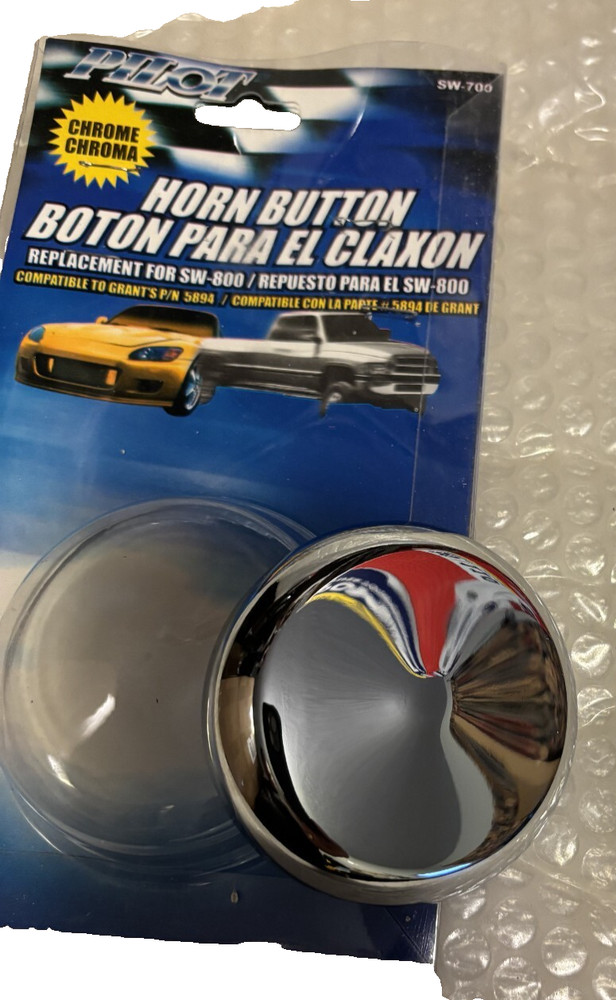 SW-700 HORN BUTTON CHROME