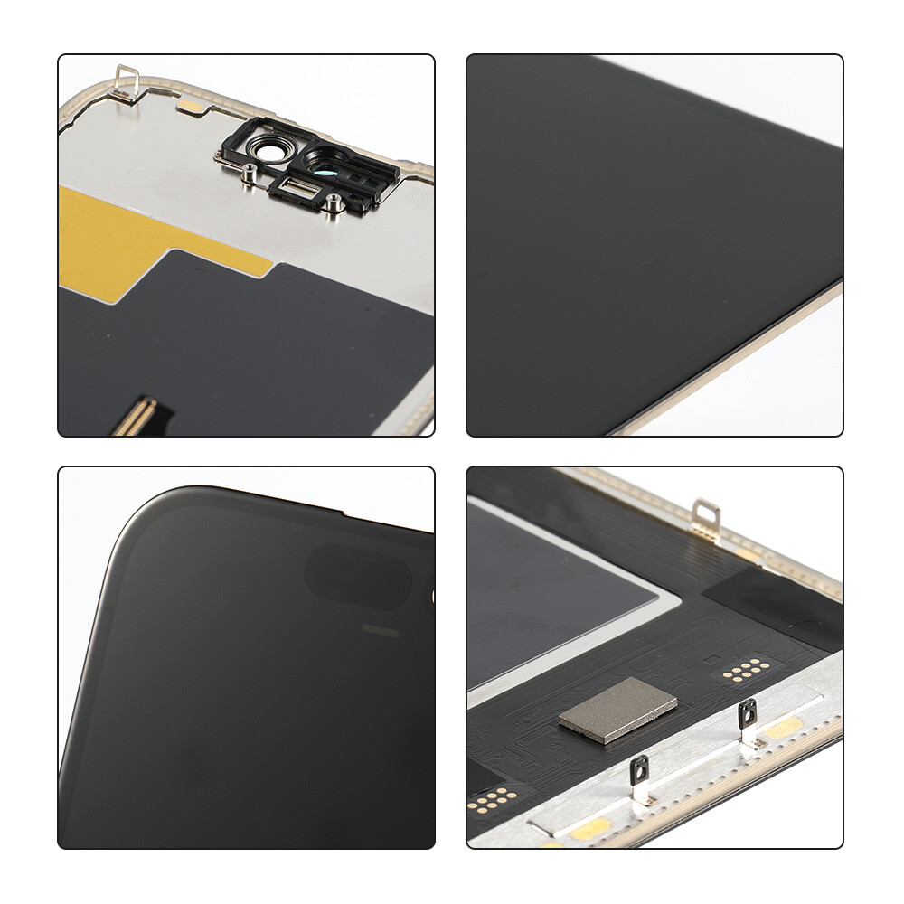 OEM Soft OLED Display For iPhone 15 Pro 6.1in Touch Screen Assembly Replacement
