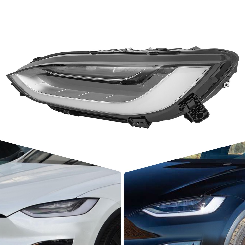 For 2021-2024 Tesla Model X Left Full Led Headlight Assembly Left Driver 9.44lbs