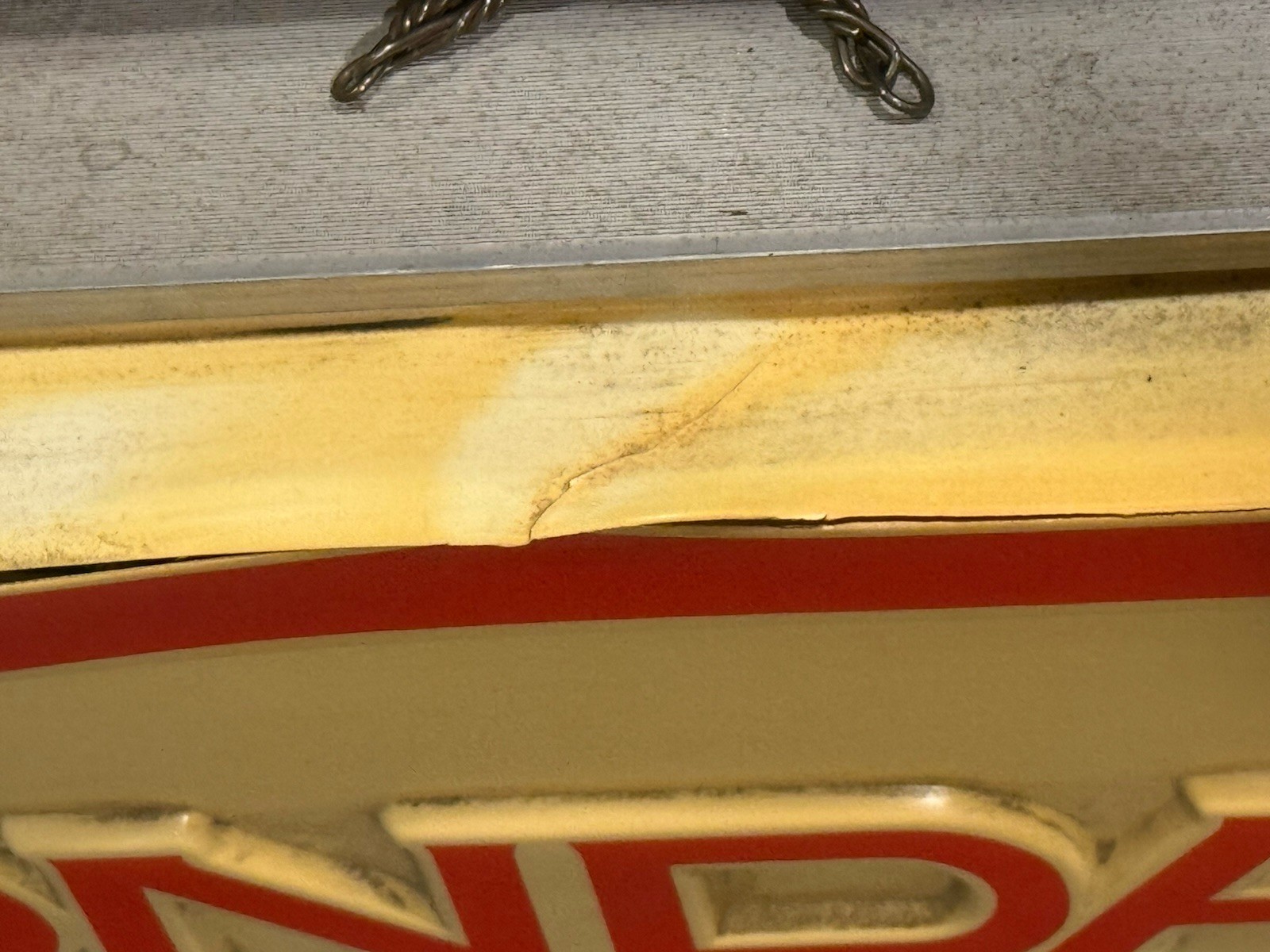 Vintage Rare 1970s Hondamatic Service Lighted Sign Honda Motorcycle Shop Display