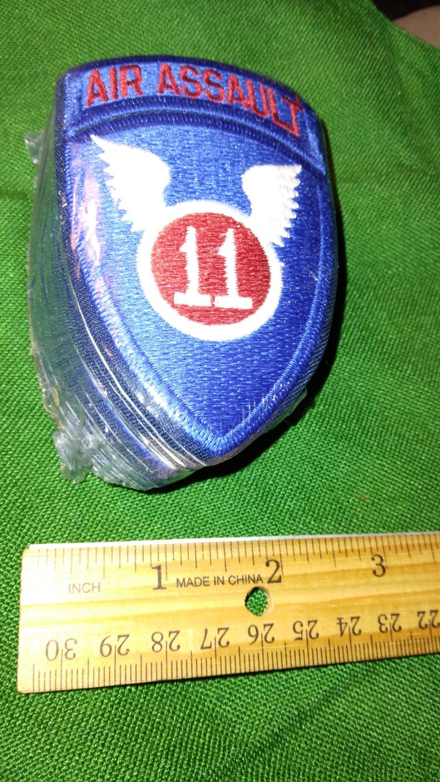 BUNDLE OF 20 -  11th AIR ASSAULT DIVISION PATCHES - NEW SEALED