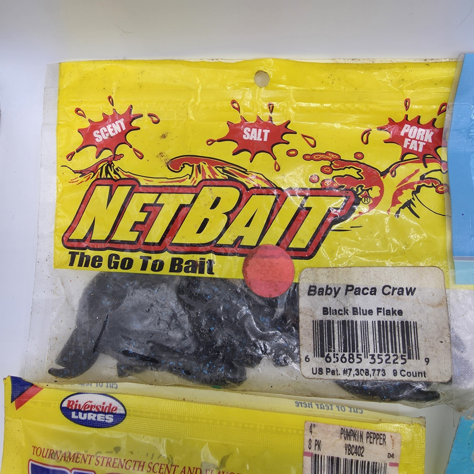 Large Fishing Lure Lot 50 pcs Mixed Brand Soft Plastic Baits