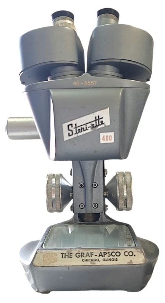 The Graf-Apsco Co. Steri-ette 400 Microscope