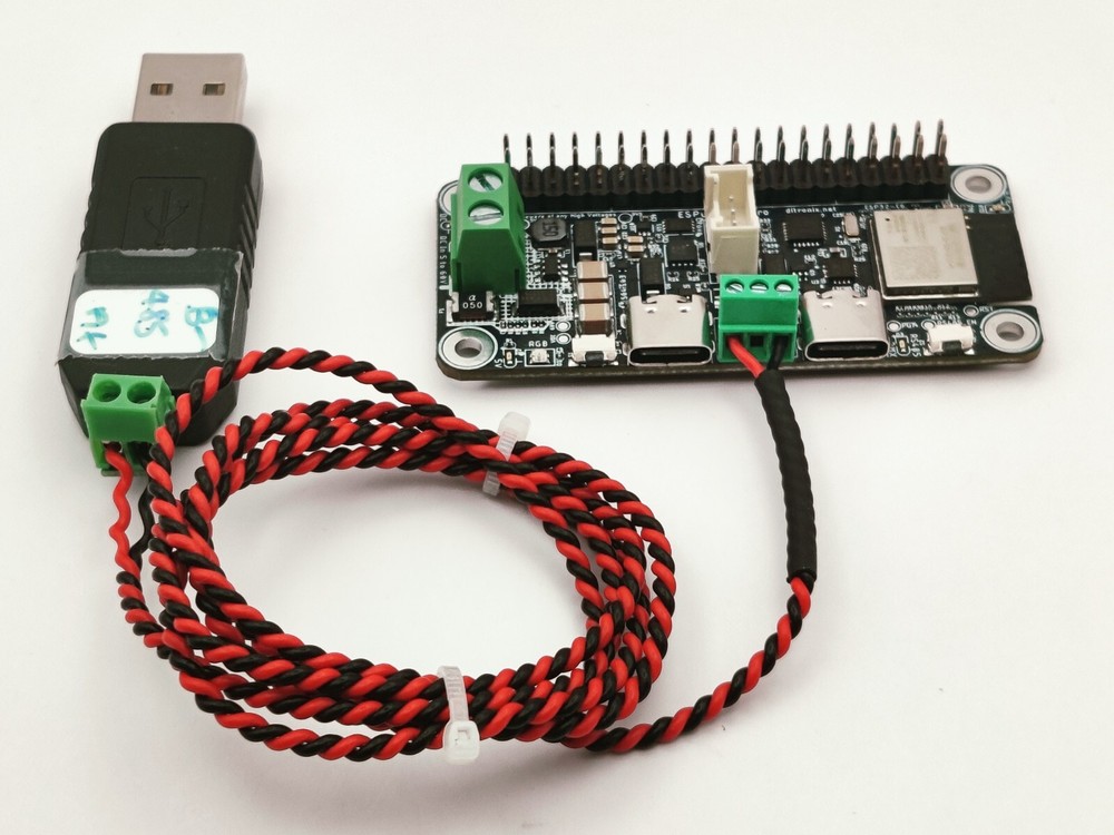 ESPuno Pi Zero ESP32-C6-1U STEM Maker DevKit SDK 60V DC Grove RS485 DMX MODBUS