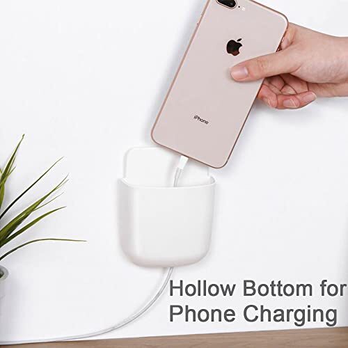 5 Pack Adhesive Remote Control Holder Media Player Controller Holder White