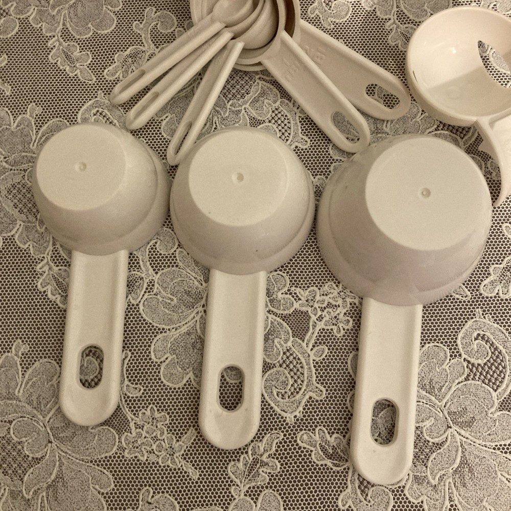 Vintage Pyrex Professional Plastic Measuring Cups & Spoons & Egg Separator Sets
