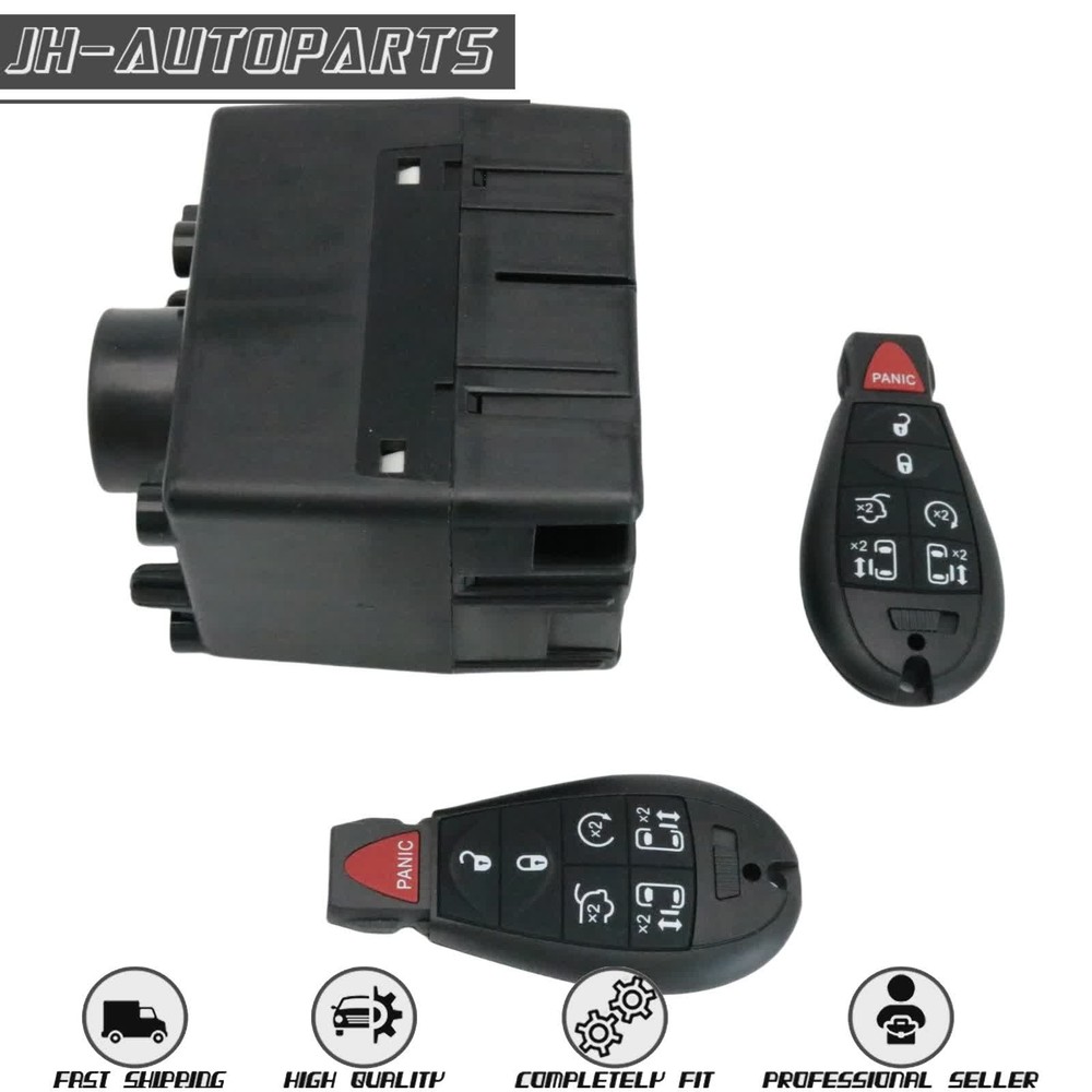 WIN Module Wireless Ignition Node Programmed w/ Keys Fits 2009-15 Dodge Ram 1500