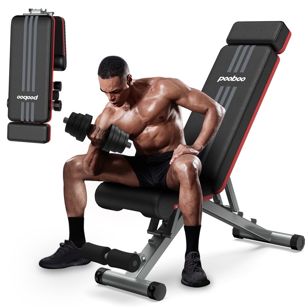 Adjustable Foldable Weight Bench for Home Gym Strength Training Workout Bench