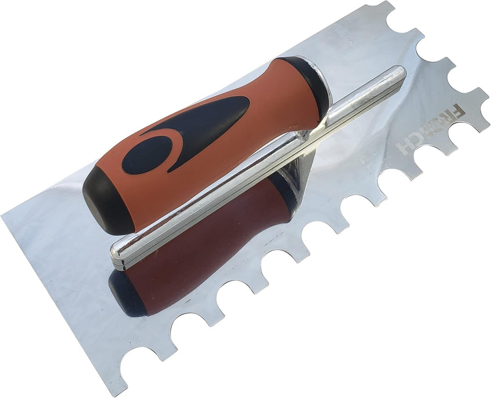 Stainless Steel Square Notch Trowel (7-PACK)