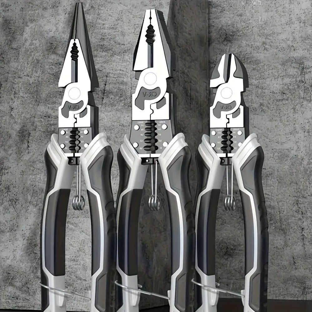 Multi-Functional Labor-Saving Pliers Set - Diagonal, Wire, Long Nose for Electri