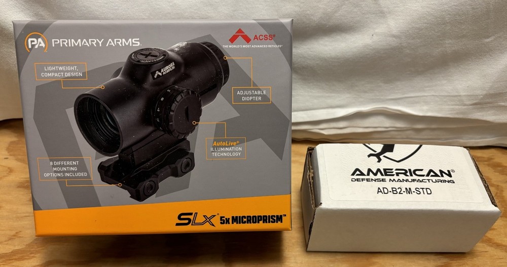 Primary Arms SLX 5x Micro Prism Scope