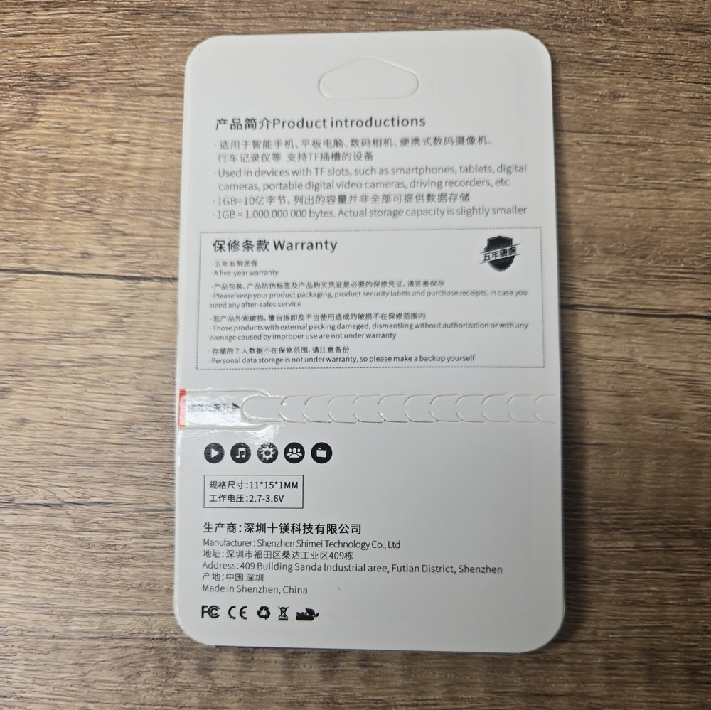 Memory Card Micro SD 64 GB with Adapter