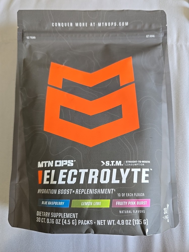 MTN OPS Electrolytes STM Hydration Powder Electrolyte Boost Variety Pack