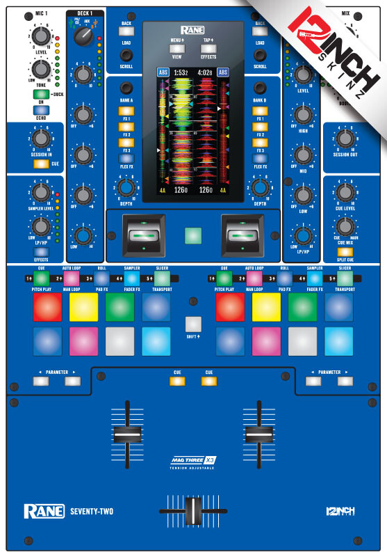 Rane Seventy-Two Skin blue