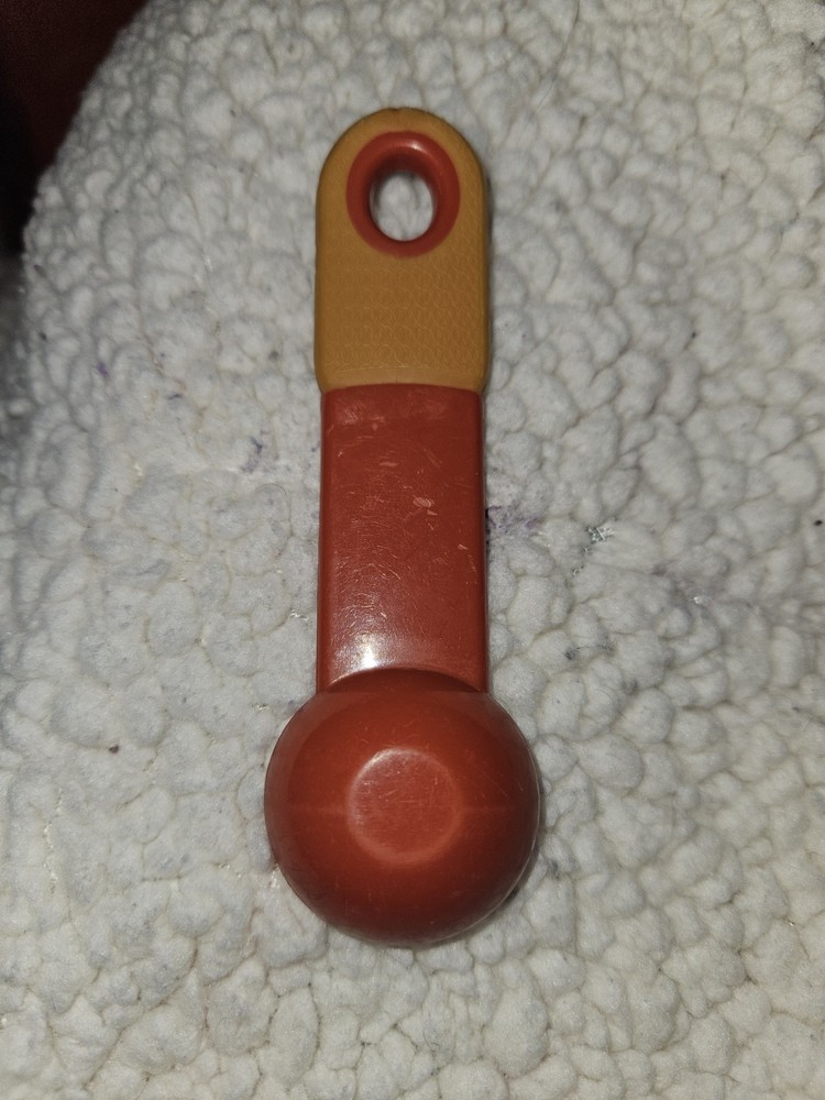 Kitchen Aid 1 TSP Measuring Spoon Orange Plastic Replacement (M