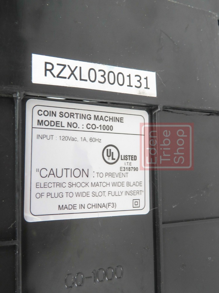 Royal Sovereign Quick Sort CO 1000 Coin Sorting Machine