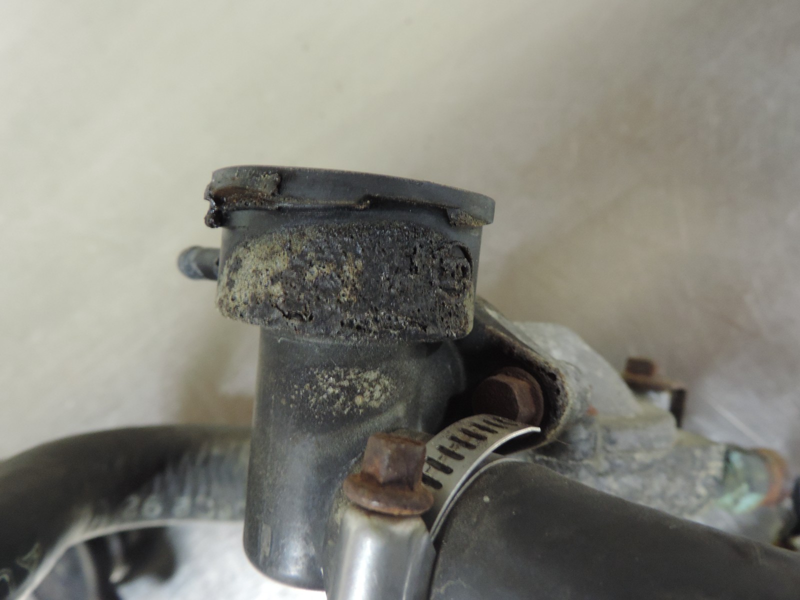 1988 Kawasaki Mule 1000 KAF450 Radiator Hoses Fill Neck Thermostat Housing