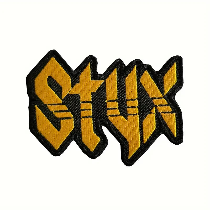Styx Patch Iron On/Sew On Embroidered Backpack Jackets Band Classic Rock