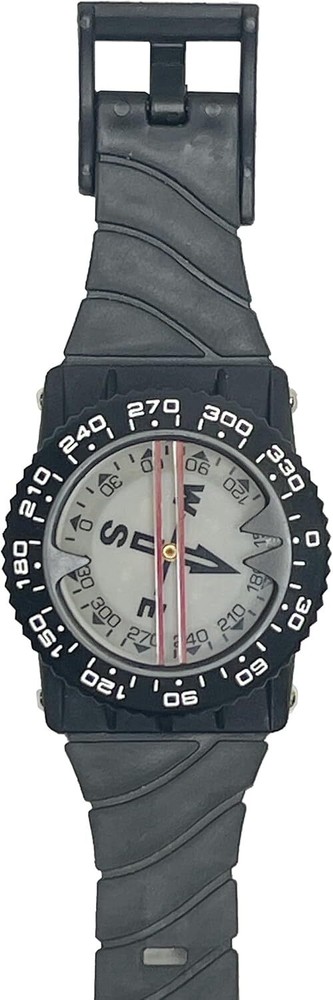 Deluxe Diving Wrist Compass - Accurate Navigation, 80M Depth, Durable Design