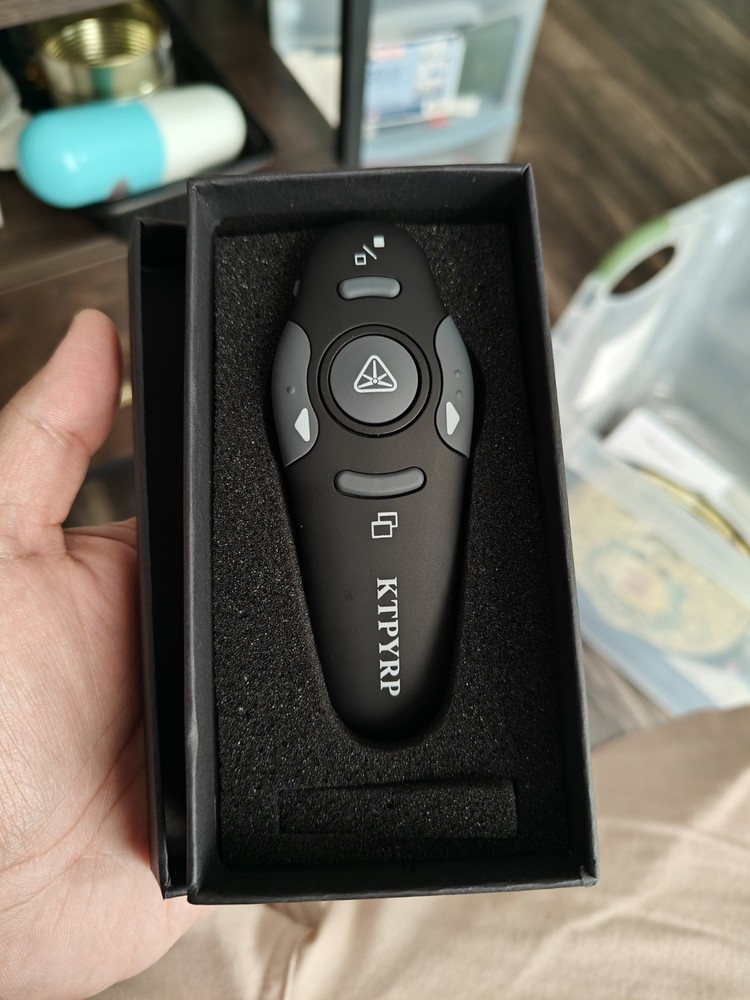 Power Point Presentation Remote Wireless USB PPT Presenter Laser Pointer Clicker