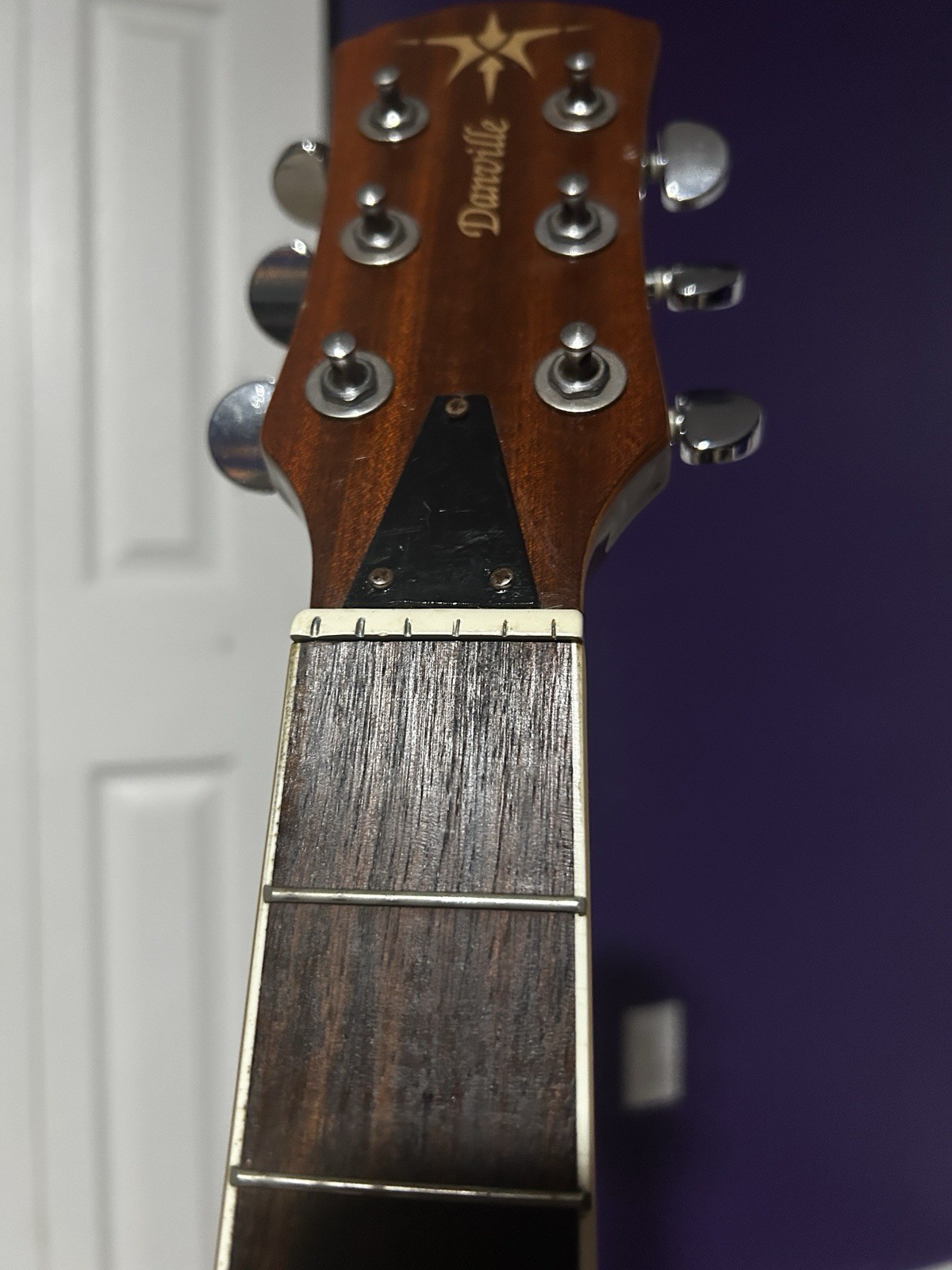 Danville Resonator Acoustic Guitar Sunburst. Freshly polished. Excellent