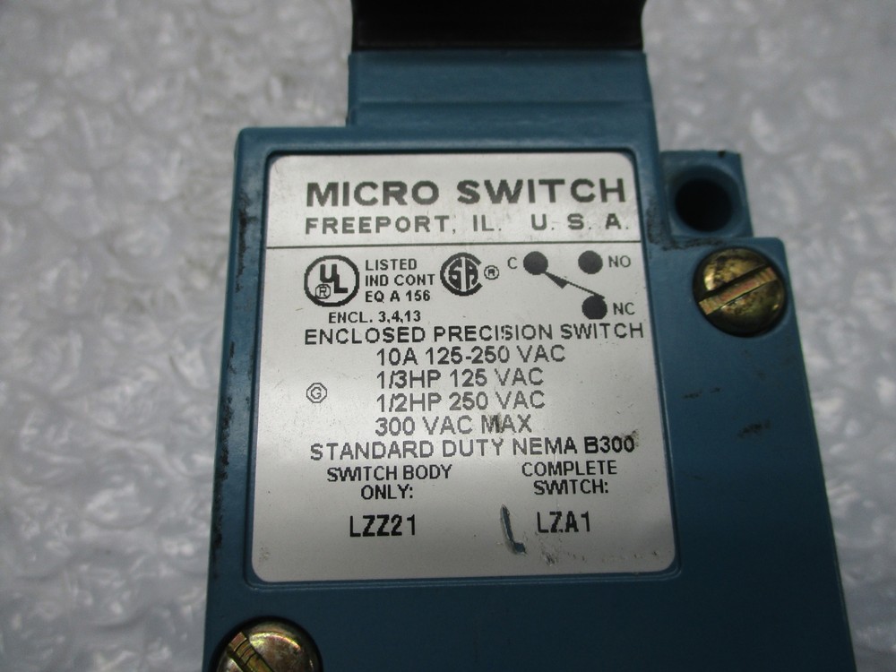 MICROSWITCH LZZ21 LIMIT SWITCH NSNP