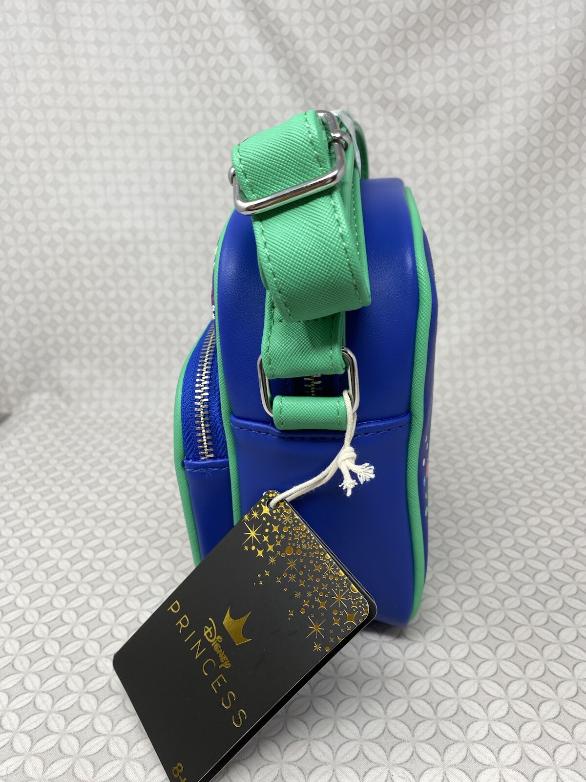 BoxLunch Loungefly Disney The Little Mermaid Ariel & Eric Floral Crossbody Bag