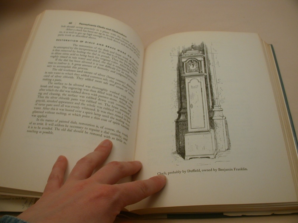 Book 2,465 - Pennsylvania Clocks and Clockmakers by George H. Eckhardt