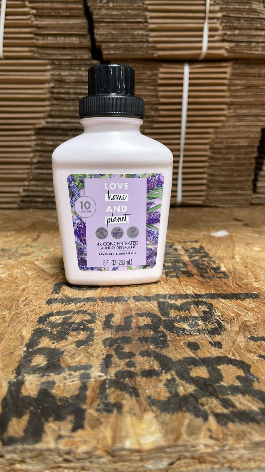 3 Pack Love Home And Planet, 4x Concentrated Laundry Detergent, Lavender & Argan