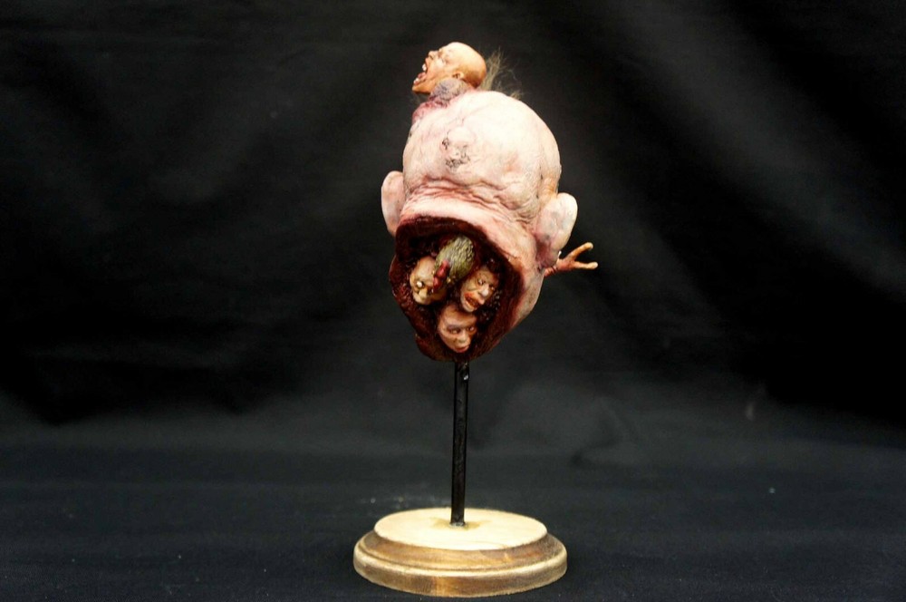 Voodoo 1:3 scale Head Art Statue Simon Lee Spiderzero