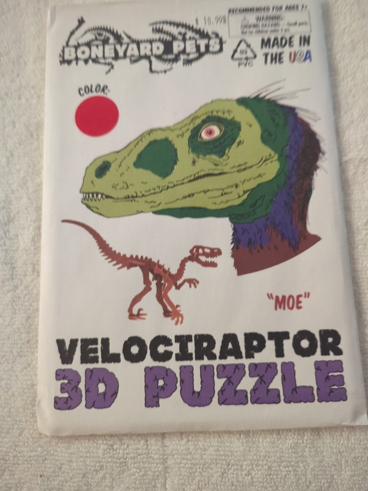 Red Boneyard Pets Velociraptor